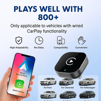 2-IN-1 WIRELESS CARPLAY ADAPTER